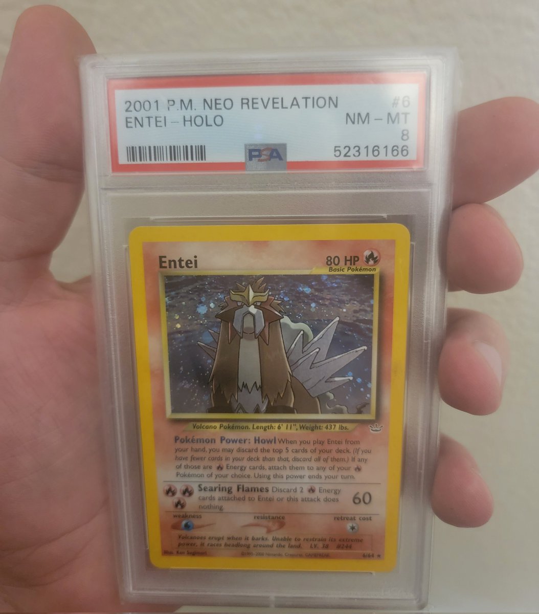 DonnnySins's tweet photo. 🦃Thanksgiving Giveaway🦃

PSA8 Neo Entei, shipped anywhere. To win this:

🍗Be Following Me
🍗Like&amp;Retweet
🍗Tag 2 People You're Thankful For

Winner randomized on Sat 11/27

Happy Thanksgiving and thankyou for being a part of my community! Good luck!
 #pokemon #pokemontcg #tcg https://t.co/dIyvFPwTrF