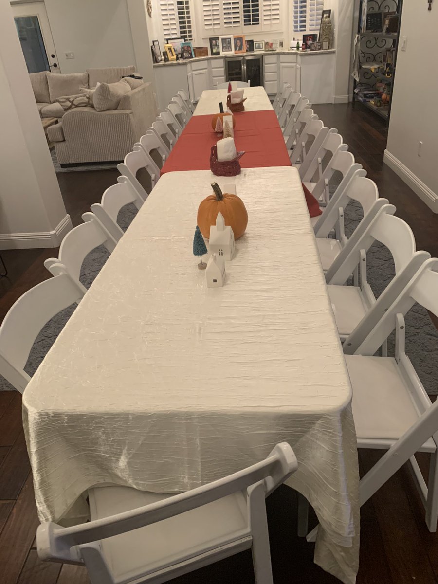 elchicanomarine's tweet photo. When you’re having Thanksgiving dinner with just your immediate family, but you’re Mexican.
#TwentyFourandCounting. https://t.co/BXv2VXosnq