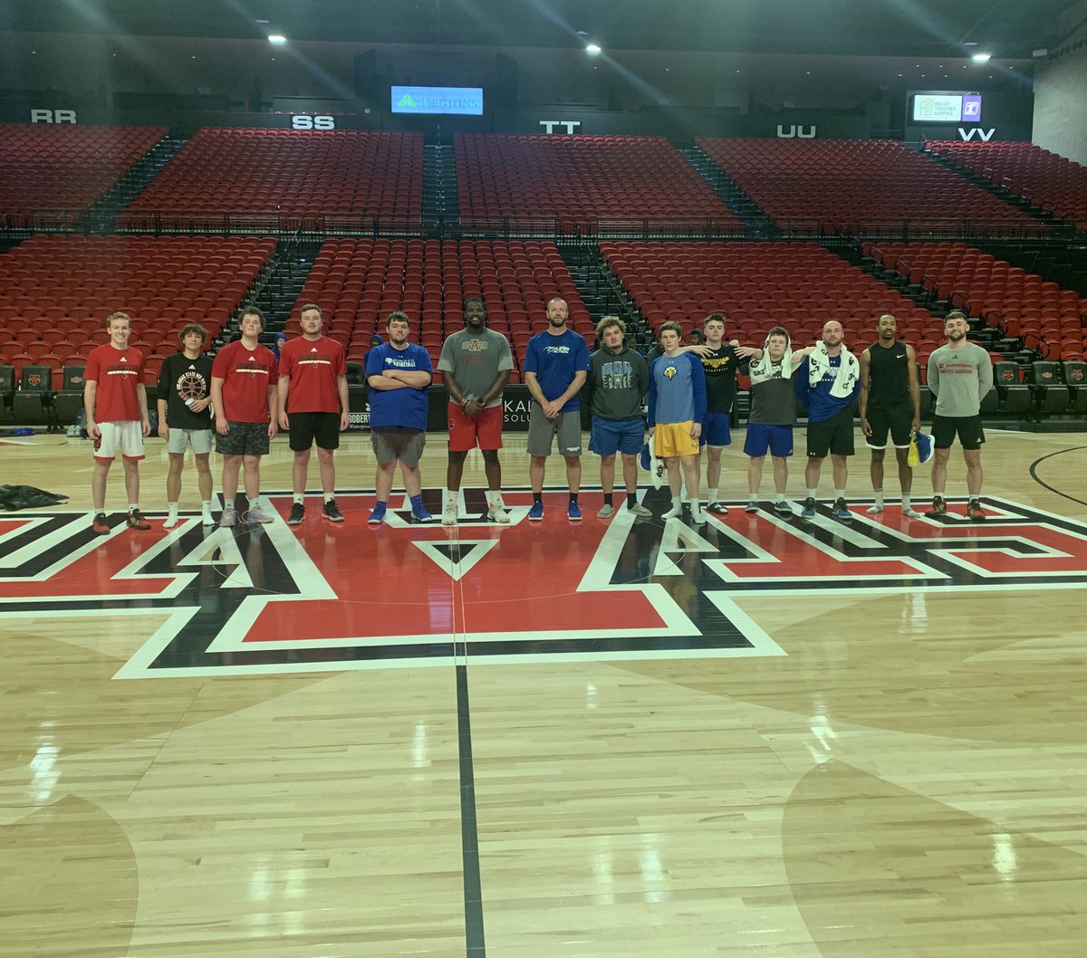 Arkansas State Men’s Basketball Managers (@astmbmanagers) on Twitter photo Great win tonight for our guys to start the season 1-0!!!
84-80 in OT over @moreheadmbbmgrs
<a href="/sladek_4/">Slade Kibler</a> with 31 points, 9 3s
<a href="/bigdway93/">Darius Dunaway</a> with a double double
<a href="/ManagerGames_/">Manager Games</a> Great win tonight for our guys to start the season 1-0!!!
84-80 in OT over @moreheadmbbmgrs
<a href="/sladek_4/">Slade Kibler</a> with 31 points, 9 3s
<a href="/bigdway93/">Darius Dunaway</a> with a double double
<a href="/ManagerGames_/">Manager Games</a>