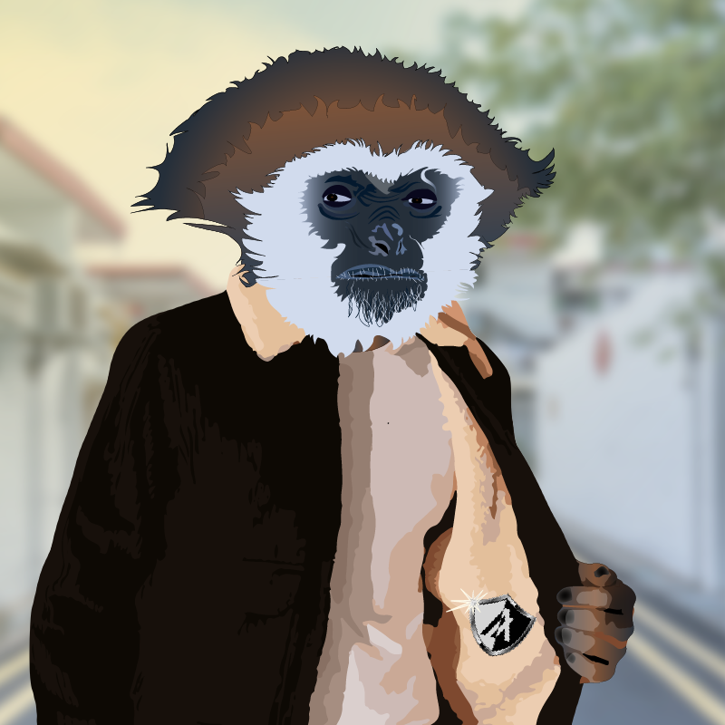 code_algo's tweet image. Don't pass without looking! 💣💥🔥
CodeGibbon #3 listing at ab2.gallery/account/NYERVM…
#NFT #NFTs #NFTGiveaway #NFTshill #NFTdrop #NFTcollection #NFTCommunity #Algorand #AlgoNFT #algofam #nftcollectors #algoart #nftart