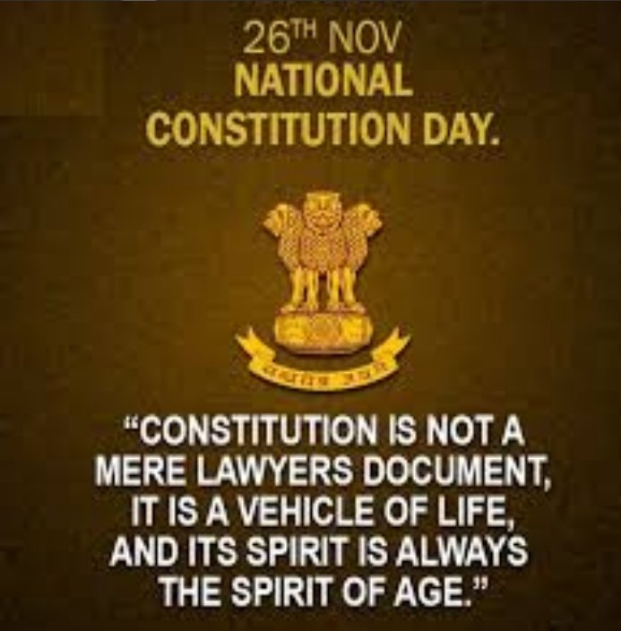RPL83457766's tweet photo. 26 Nov . Happy  national  constitution Day ..🇮🇳
 @HQ_DG_NCC 
@RanjanMahajan6 
@DteJKL
@kamaldeepsmvdu 
@impragatithakur https://t.co/XJtpNdoGsB