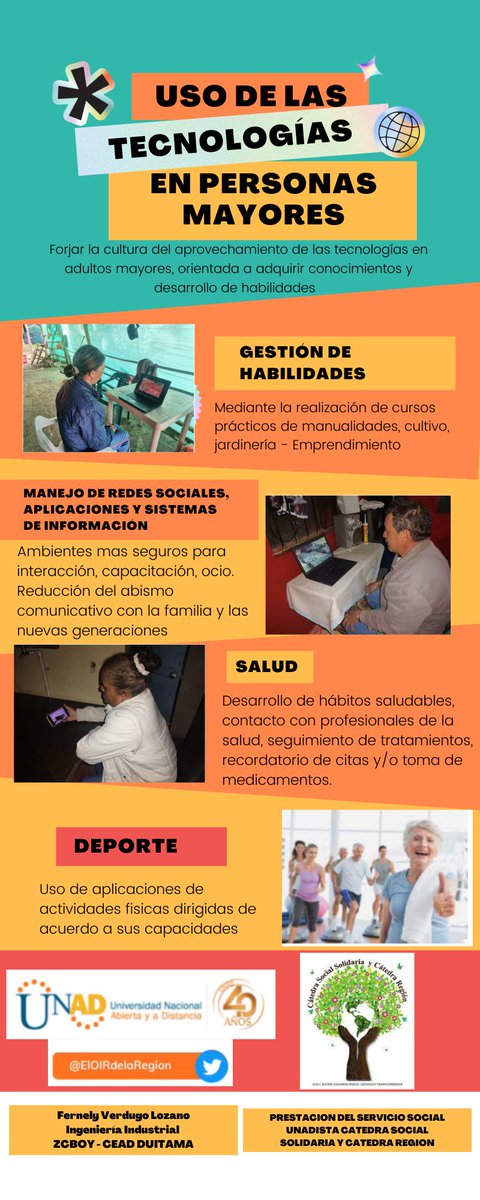 FernelyVerdugo's tweet photo. #SERVICIOSOCIALUNADISTAENCASA desde @ElOIRdelaRegion presento programa de uso de las tecnologías en personas mayores @ANGIELO36472404 @AdrianaaLuciaa @VivanaEcheverr2 @AngieEs38567033 @AndreRojasPer @diazyudym02 @MichelC17909577 @Francis74145587 @Johanna71574653 https://t.co/Bkrhhkr5YQ