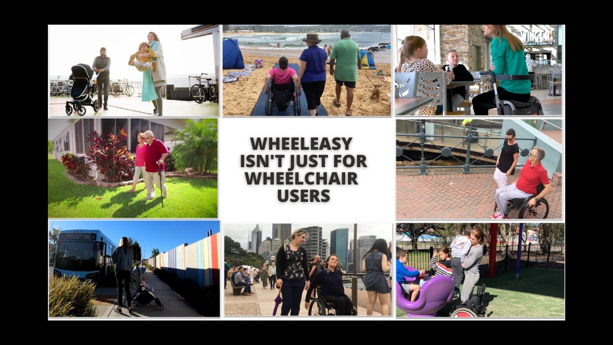 wheeleasy's tweet photo. Lack of access is a mainstream, not minority issue. So many more than just wheelies. Awful pandemic is a real opportunity to make Aus more inclusive for us all. We urge all to create #TheNewNormal and #AddOnePlace to the https://t.co/re8BbQNsMV map https://t.co/LrrfsxzanJ https://t.co/dcY5uzOvmZ