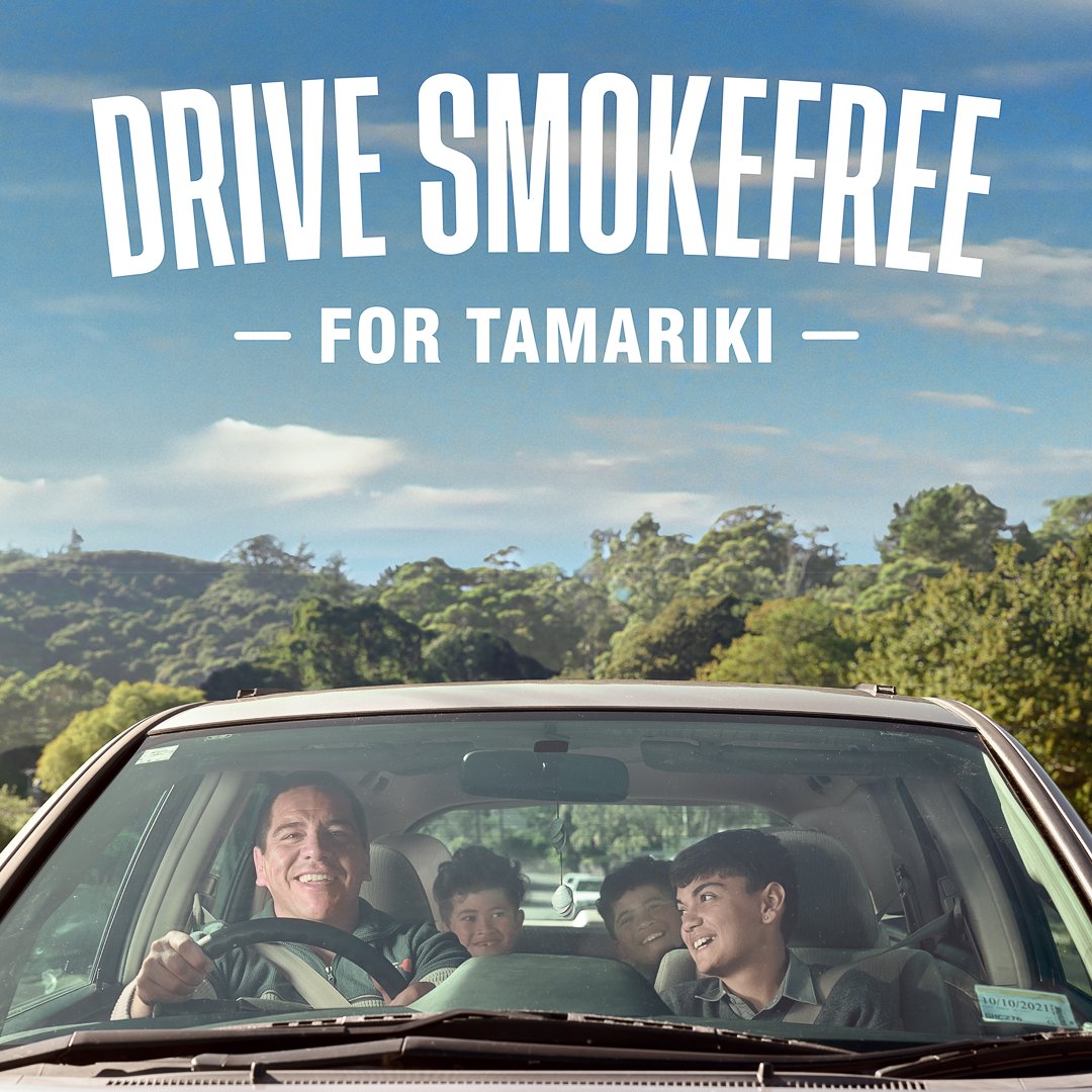 Cancer_Society's tweet photo. The Smokefree cars legislation, strongly advocated by the Cancer Society,  will come into effect on 28 November 2021. Smoking and vaping in vehicles carrying children and young people under 18 years of age will be prohibited. We welcome this step forward towards Smokefree 2025. https://t.co/BWls2PrI3T