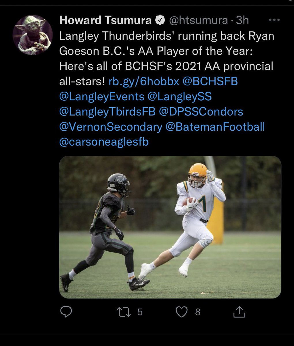Blessed to be named double a MVP. Thankful for everybody who has happened me along the way.<a href="/LangleyTbirdsFB/">LSS Thunderbirds Football</a> <a href="/BCHighschoolFB/">BChighschoolfootball</a>
