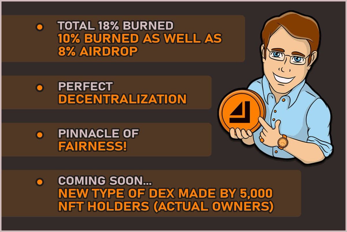 4Jnet's tweet photo. we burned 18% token ! 4J token has achieved the perfect decentralization and is performing the pinnacle of fairness.
https://t.co/jFKaCmUpGL
#4JNET #AMA #DEFI #NFT #Official_launch #December_1 https://t.co/ReGfoyEzP5