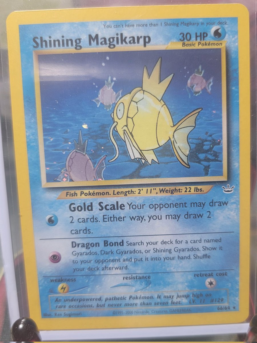 DonnnySins's tweet photo. 2 Giveaways SAME NIGHT!

Vintage #wotc this is the OG. Has a mark on the back, but LP overall. To enter:

Follow me for gassed #Giveaways

Like and Retweet this post.

Do something kind before 2022.

Winner randomized 11/27

I appreciate you all. #pokemon #pokemontcg #tcg #pepga https://t.co/l2q33y3wSL