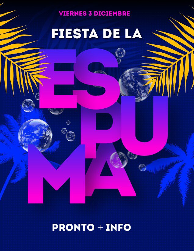 Pr21Wick's tweet photo. Y SE VIENE LA ÚLTIMA😭 pero nos despedimos con tooooodo. 03/12 Fiesta de la Espuma🥵💦 https://t.co/XRIfZux0CI