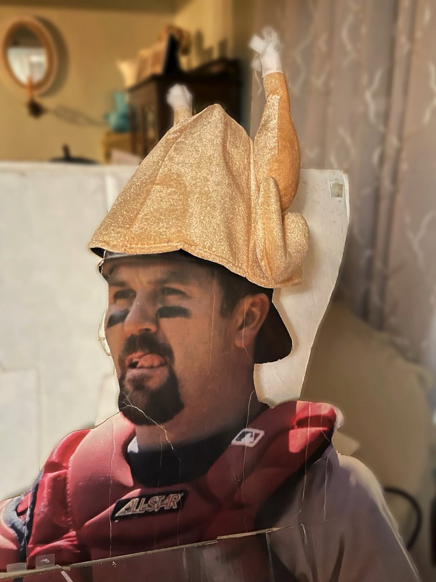 kkealy33's tweet photo. Happy 🦃 Thanksgiving! Even @Varitek_33  is celebrating with us! Hope you all enjoyed your day! 🍁 @CatherinVaritek 😬 #gosox https://t.co/TunPHqYExm