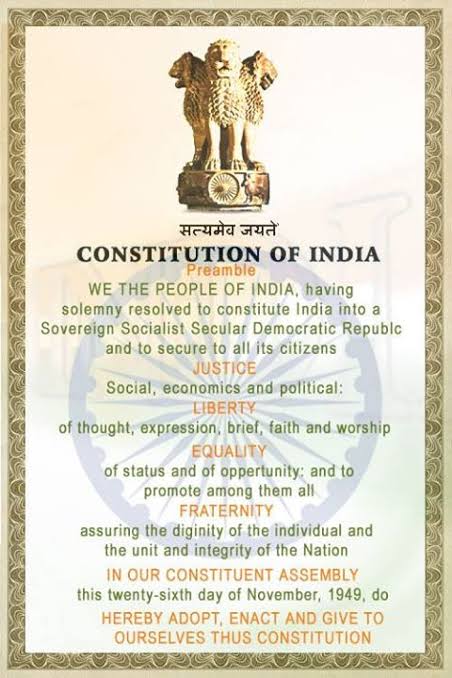 siddaramaiah's tweet photo. Constitution is a tool to fight against

Communalism,
Inequality,
Social injustice,
and Autocracy

If we protect our Constitution, Constitution will protect us!!

Happy Constitution Day to all Indians!!

#ConstitutionDay https://t.co/ZovOSjamWp