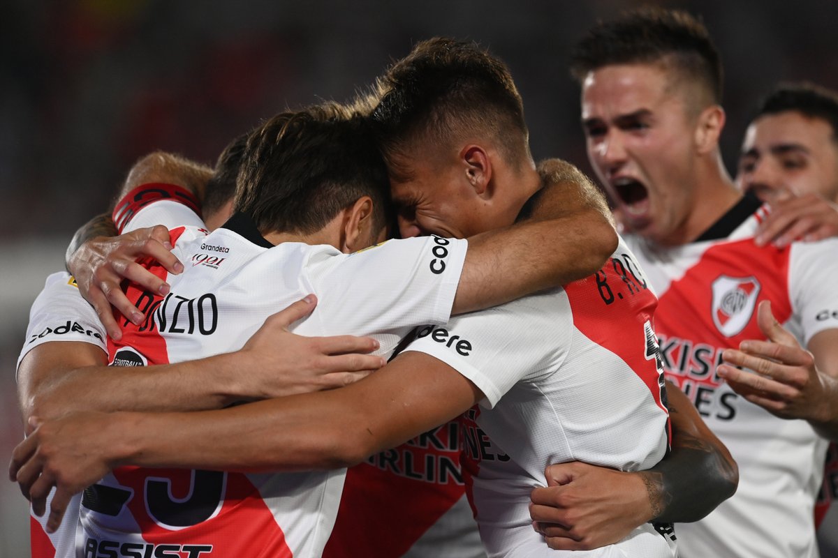 RiverPlate's tweet photo. GANAR. GUSTAR. GOLEAR. https://t.co/uHm9vu1sYu