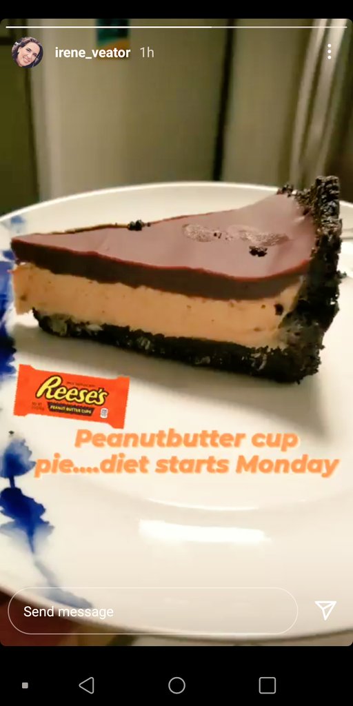 JimVeator's tweet photo. "Yes Dr Singh I realize you'd like me to lose 20 pounds, but have you met my wife?" ๐ณ
#OreoCrust #PeanutbutterCup #PecanPie https://t.co/Pa5Lnb4CxJ