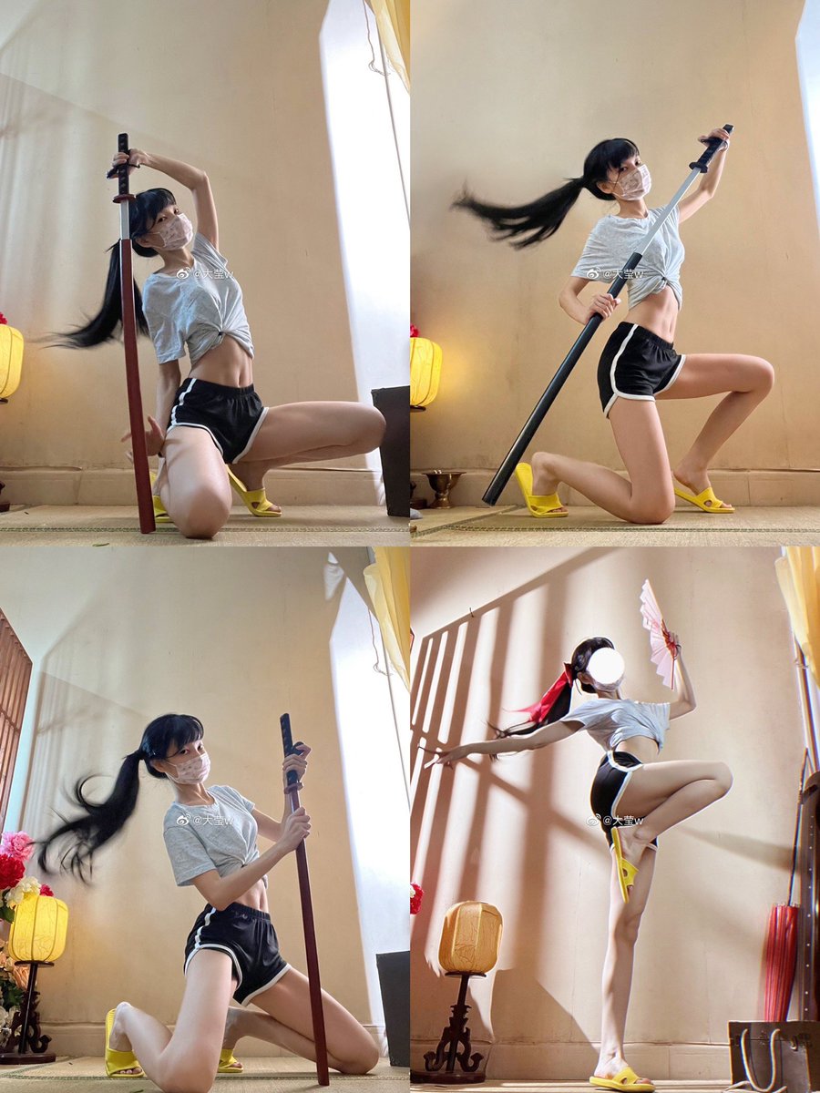 daying_liu's tweet photo. 摄影教你摆动作，拿武器的帅气动作~ https://t.co/k7NB7R5omL