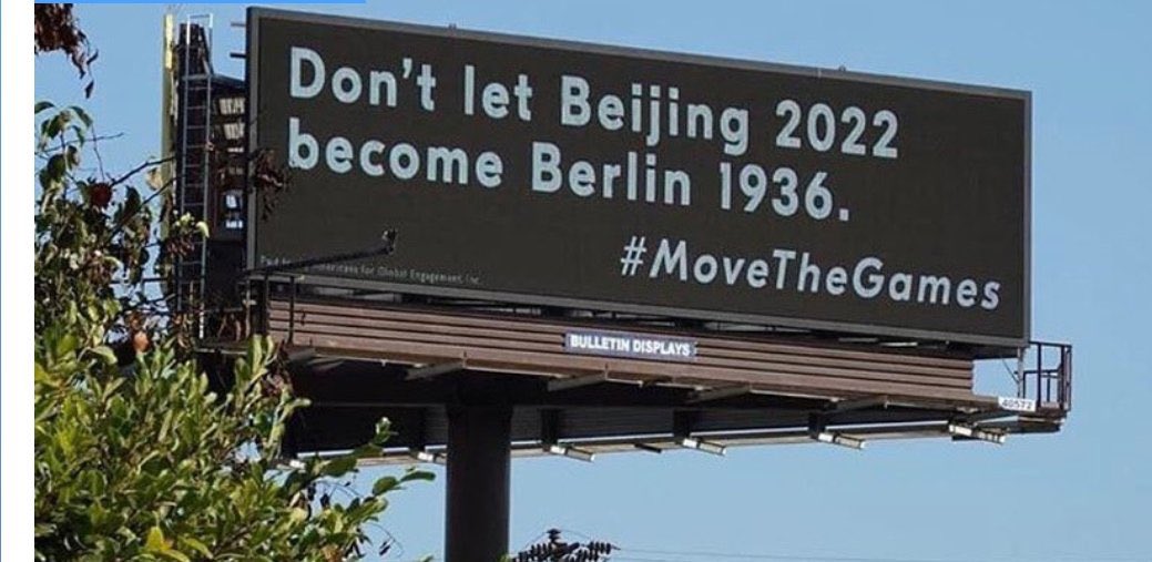 Please join us in Boycotting the Beijing Olympics of 2022. #China #BoycottBeijing2022 <a href="/Olympics/">The Olympic Games</a>