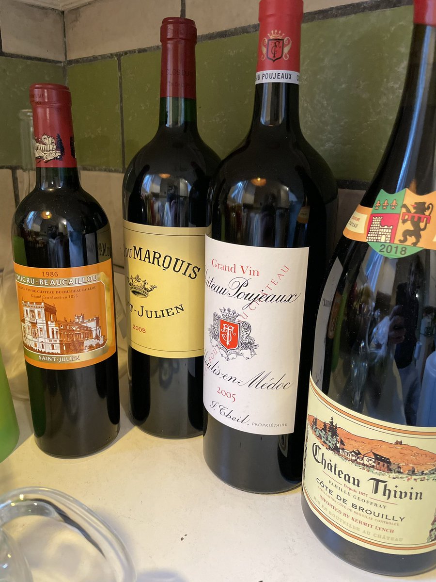 yolobarolo1's tweet photo. Who says you can’t drink Bordeaux with bird, oh? https://t.co/qHmErELHOo