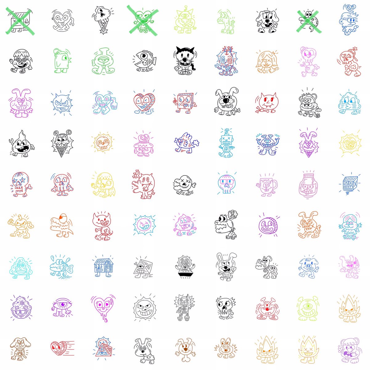 (The Doodle Character Finger Drawing) 97/100

Hi! I’m Chin from Thailand. iPad Finger Drawn Doodle, available on Polygon! 
Price from ETH (MATIC) 0.003-0.08
Im a student&amp;New to NFT! Pls support my project. 

opensea.io/collection/doo…

#NFT #nfts #NFTdrops #NFTshill #Doodleart