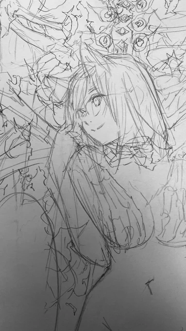 騙し騙しでマシン稼働中。これから巻き返しです‼︎
写真は下描きをアナログ作業でしたものです。最近は下描きもデジタルだったのでしみじみ見てしまいました。(グレスタ) 