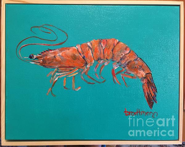 BSLartist's tweet photo. New artwork for sale! - "Turquoise Shrimp" - https://t.co/p61YGsBIJh @fineartamerica https://t.co/m4mW14XFnP