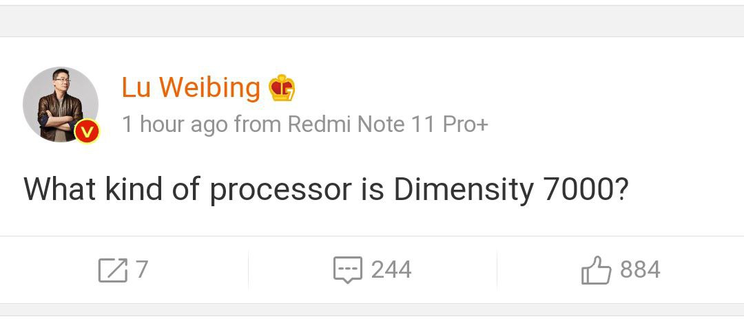TechKard's tweet photo. So Xiaomi official's Started Teasing MediaTek Dimensity 7000 For Upcoming Redmi Smartphones
Maybe it will feature In K50 Series.
#xiaomi #redmi #RedmiK50 #Dimensity7000 https://t.co/U5yuOChdhg