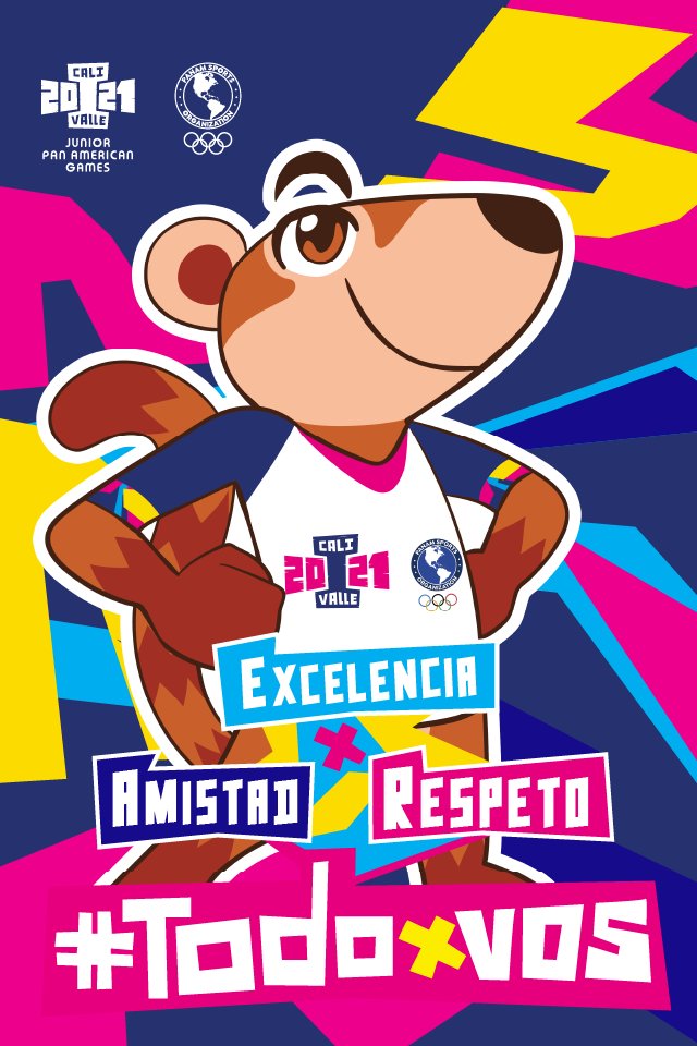 VenkiColombia's tweet photo. Descarga ya el #wallpaper oficial de los #JuegosPanamericanosJunior @CaliValle2021 y conoce el #1erNFT de la historia del #DeporteEnColombia 🚀💥🐆 https://t.co/tl3vL00fqJ 
#NFTCommmunity #NFTs #TodoXvos https://t.co/r8KPuqcETo