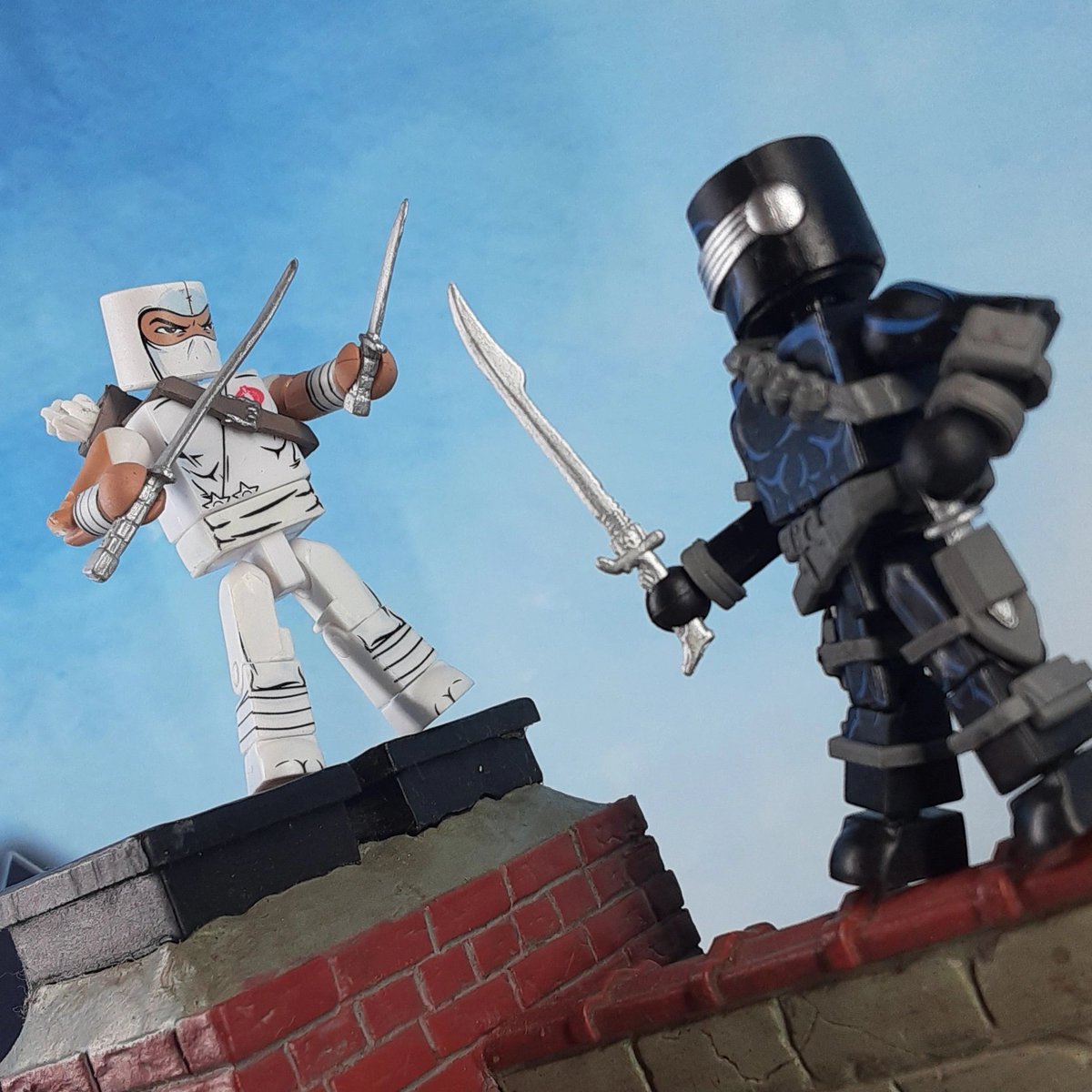 zachoat's tweet photo. This month's #Minimates photos. #SpiderMan #Transformers #gijoe #marvelminimates https://t.co/t6NJmfxt9b
