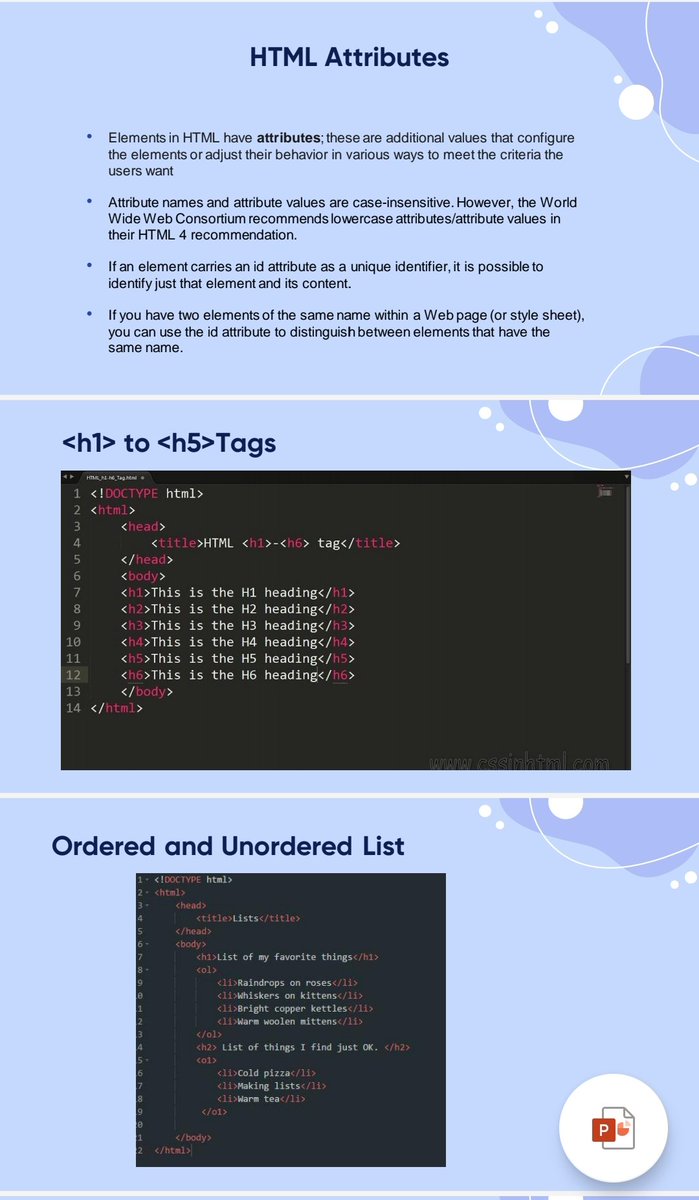 inevitable_ank's tweet photo. #2nd day of #100DaysOfCode.
Started with HTML.
Learnings :- 
1.About working of Frontend and Backend.
2.About HTML tags.
3.About live servers.
Next target is to make a website (Demo) 
#webdevelopment https://t.co/Tt72RdlkQr