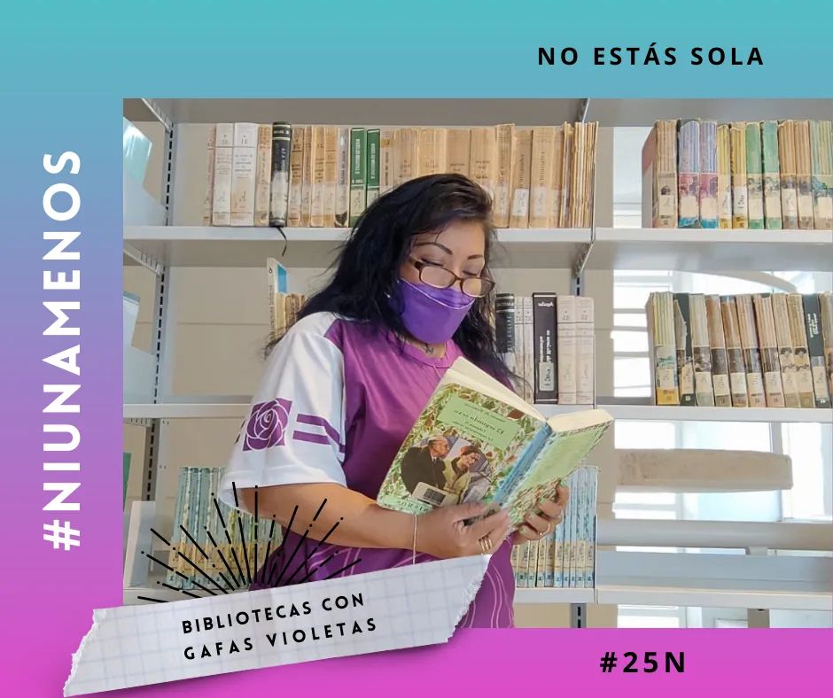 bisac20's tweet photo. Este día nos convoca a reflexionar sobre el poder que tienen las bibliotecas, archivos, museos y otros espacios que preservan la memoria, para accionar y hacer visibles las desigualdades que han subalternizado a las personas y las narrativas.    
#25N #bibliotecasyarchivos https://t.co/nACOJ0NQz9