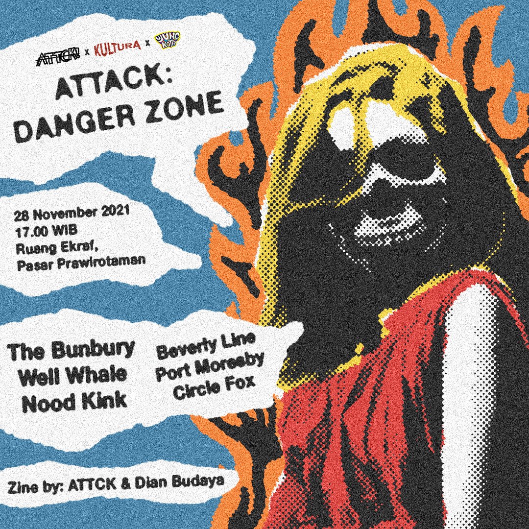 kolonigigs_'s tweet photo. ✅ 27 (Klaten) - Bunyi Bebas Nilai #2
✅ 27-28 (Jogja) - Kos Atos Yogyakarta Invasion
✅ 28 (Jogja) - Attack: Danger Zone https://t.co/vpF6KQOUSU