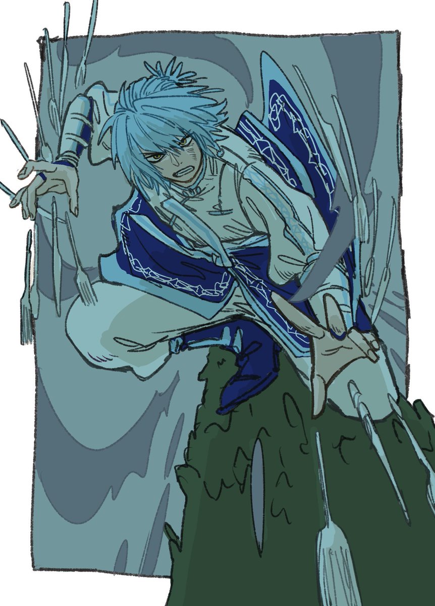 去年の周年イベネタ絵 と捏造賢者の正装 