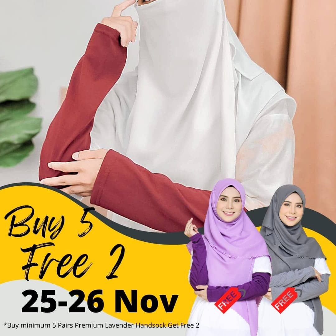 handsock_nsmc's tweet image. Last day untuk awak dapatkan FREE 2 psg handsock premium lavender dengan pembelian minimum 5 psg handsock premium lavender sahaja!!🥰 Boleh dapatkan sekarang sebelum offer tamat!!

#premiumlavenderhandsock #handsockmacamtshirt #handsocknsmc #handsock #nsmc