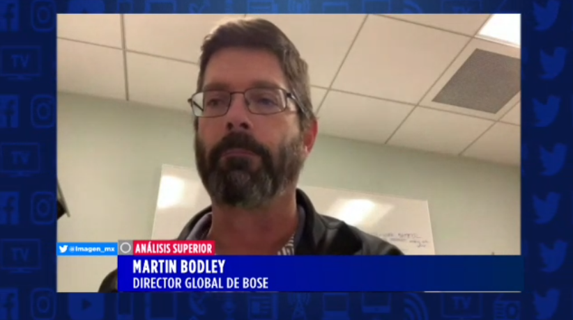 Imagen_Mx's tweet photo. 🔹 Martin Bodley, director global de #BoseWork, nos habla del videobar para la nueva era de trabajo.

#Entrevista para #AnálisisSuperior con @doc_paul.

https://t.co/K3ULKog7eb https://t.co/F6lWyTRzRn