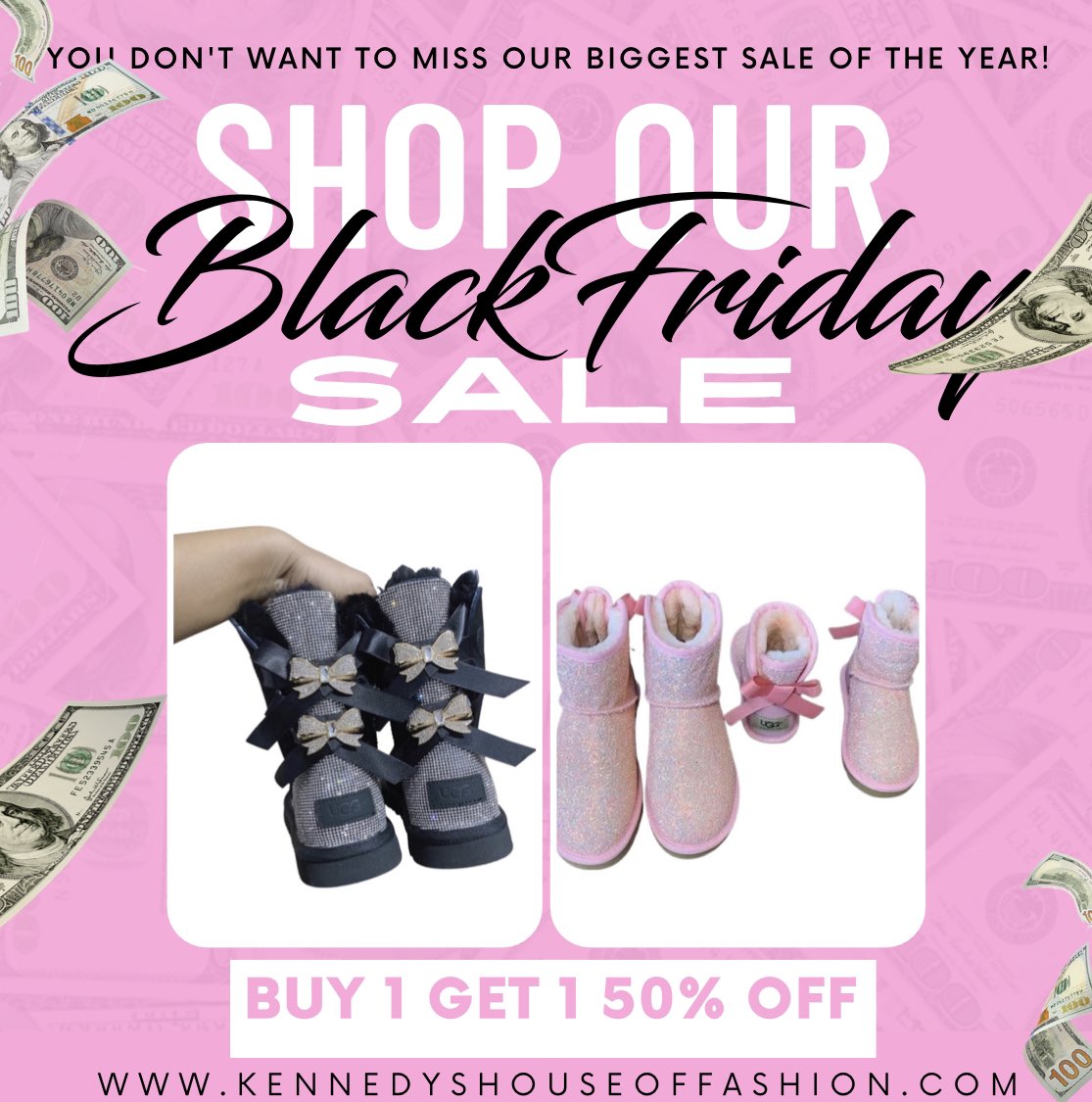 KennedysHOF's tweet photo. UGGS Buy 1 Get 1 50% off ! 
https://t.co/SrEIDHwtln 
#blackfridaysale #ad https://t.co/1sdWKOfnte