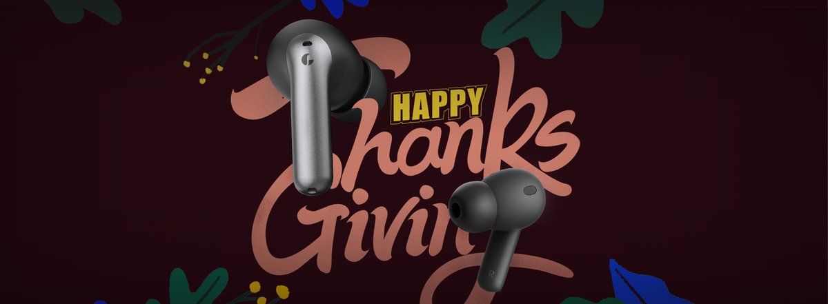 Happy Thanksgiving!!!🎉
We want to say thank you to everyone who continued support of our product crowdfunding journey and being a part of our Elevoc family! 
Who is the one you want to thank the most this Thanksgiving?