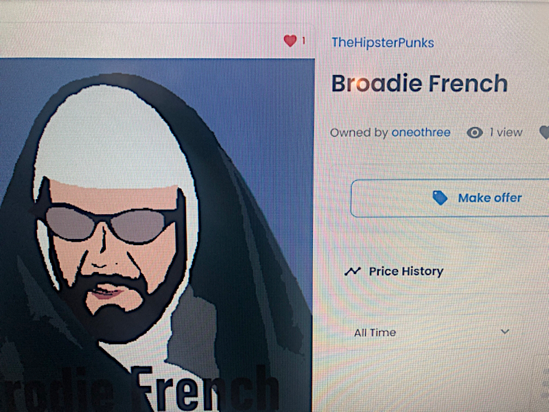 0xnc_'s tweet photo. Thank you all for celebrating #Punksgiving with us today! 
#BroadieFrench has a new home and we wish him well.
Thank you to all the $IGG fam, @0xPolygon peeps and $AVL Hipsters who took a second of their day to share like and retweet. https://t.co/Q62owxusqR
#HappyThanksgiving https://t.co/QU4r5Eph1R