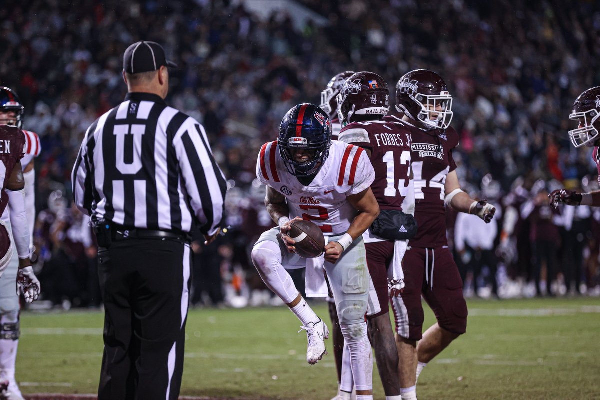 OleMissFB's tweet photo. Spin cycle. https://t.co/uGdv1fGBNN