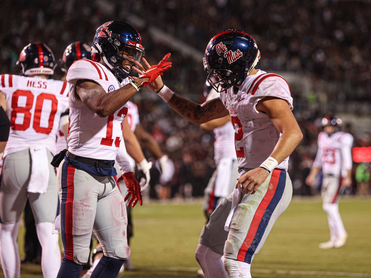 OleMissFB's tweet photo. Spin cycle. https://t.co/uGdv1fGBNN