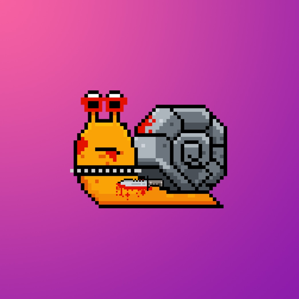 NftSnailpeek's tweet photo. SnailGang #019
killer Snail Available on @opensea Always 1/1
🔥No gas fees
🔥Created on Polygon Blockchain
u can collect them and buy them

Get it now 🔥Link on bio.

#nft #nftart #nftcollector #nftcommunity #nftartist #nftartwork #crypto #flatpunk #opensea #nftmagazine #pixelart https://t.co/XgxI9PZXdk