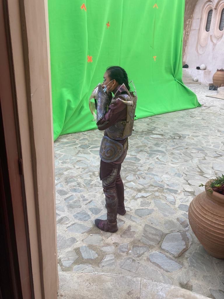 AndrewsVisual's tweet photo. Leaked set photos from The Marvels, sent straight to me first hand. #themarvels #marvel @CosmicWonderYT @IGN @DanielRPK @BingeWatchThis_ @RPK_NEWS1 https://t.co/VlO59LZSYi