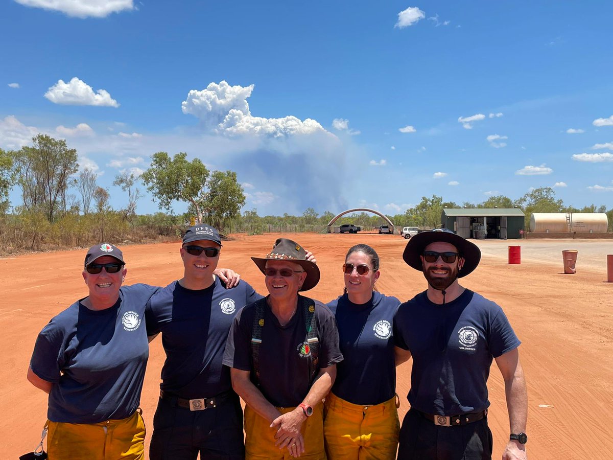 dfes_wa's tweet photo. Over the past few weeks, 3 teams of volunteers and DFES personnel have been sent from the South West, Mid West Gascoyne and Metro to help our northern regions battling #bushfires. The heat is on. It's more crucial than ever to have a #BushfirePlan ๐
https://t.co/ESjvusamgI https://t.co/aLmSu5FBmq