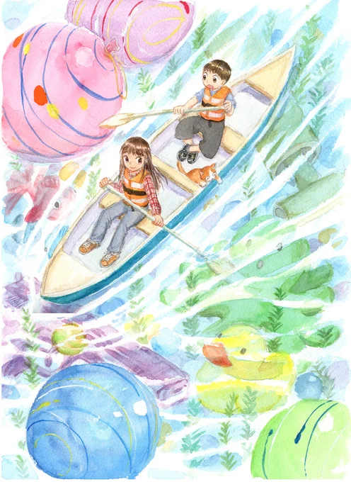 #これを見た人は俯瞰絵を貼る見た人もやる俯瞰は状況説明しやすいし、描いていて楽しいので好きです。 