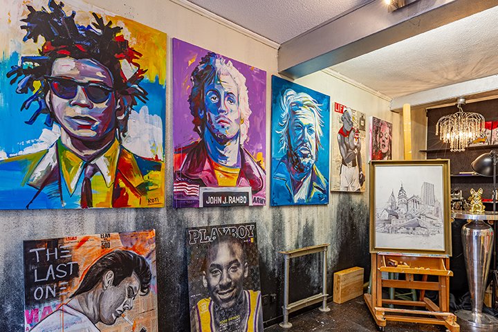 RotondaroDavide's tweet photo. new Artworks Serie - Basqiat, Rambo, Bud Spencer....Are you interested in one Masterpiece? 90x120cm Acryl on canvas https://t.co/MSNLql3tai