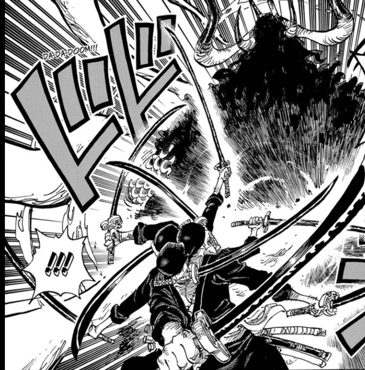 Feral 🎄 on X: Dead Man's Game is caused by Enma pulling out Conquerors  Haki for itself while Zoro is actively fighting it. Much like Enma hasn't  been able to dictate Zoro's