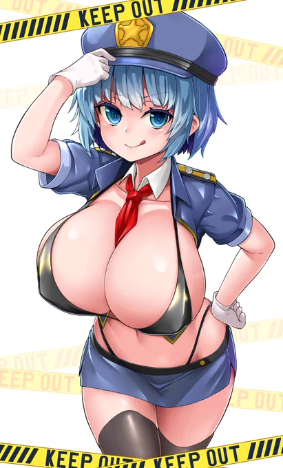 巨乳ミニスカポリス!
ミニスカートポリス…いいですね!!
#オリジナルイラスト 