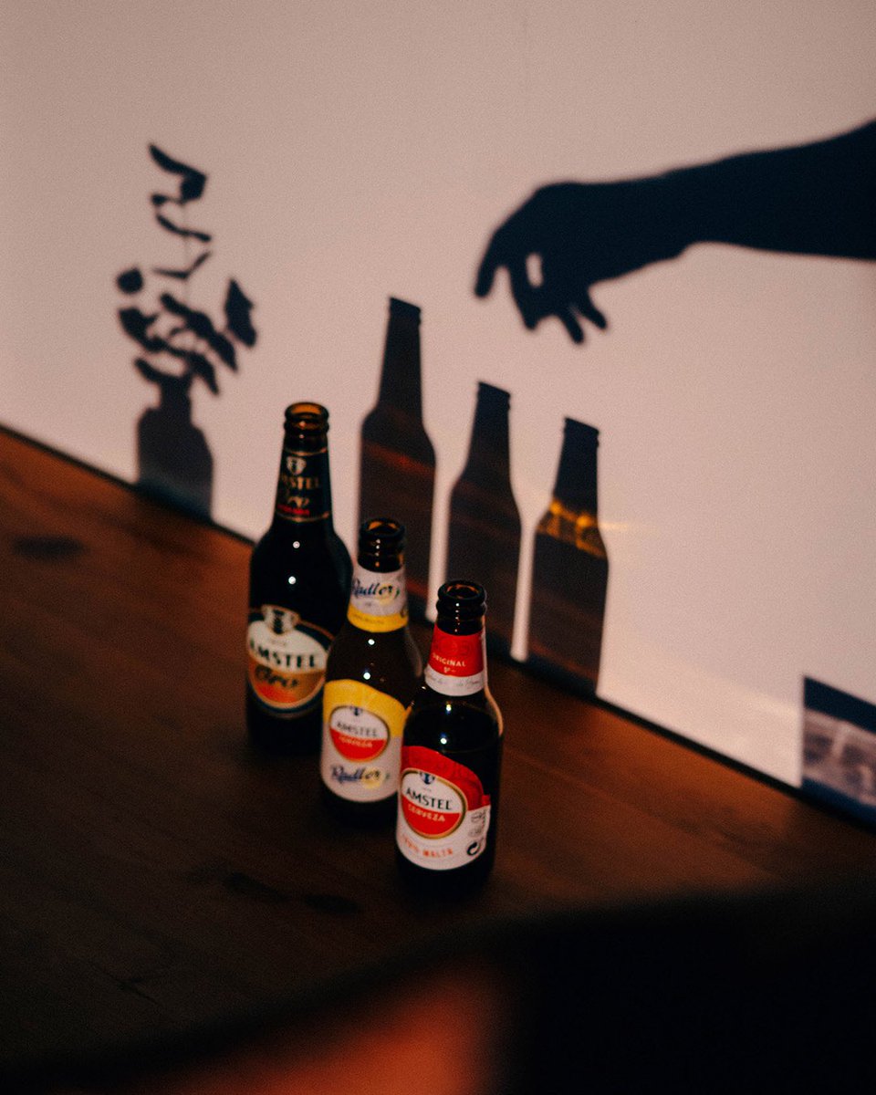 OceanoCafeteria's tweet photo. A Amstel nada le hace sombra.🤠 https://t.co/y4SSzGuy1X