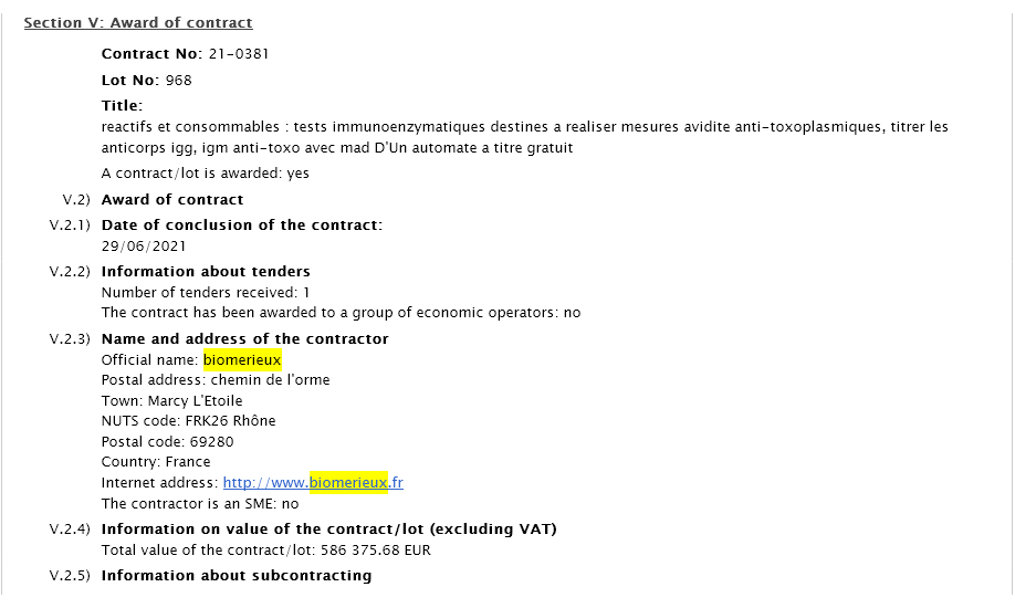 OffRecord2020's tweet photo. BIOMERIEUX - More #Covid19 contracts for #BioMerieux :
🇫🇷 French Government : 2 millions €  https://t.co/vslksiAXU9
🇫🇷 CHU Reims : 586 000 € : https://t.co/OZm591I90h
🏴󠁧󠁢󠁳󠁣󠁴󠁿 Scotland : 2 million £ https://t.co/cN3YTpWqqH
🇮🇹 Italy : 445 000 € https://t.co/vslksiAXU9
#BIM #bourse https://t.co/i2mJpHpMIo