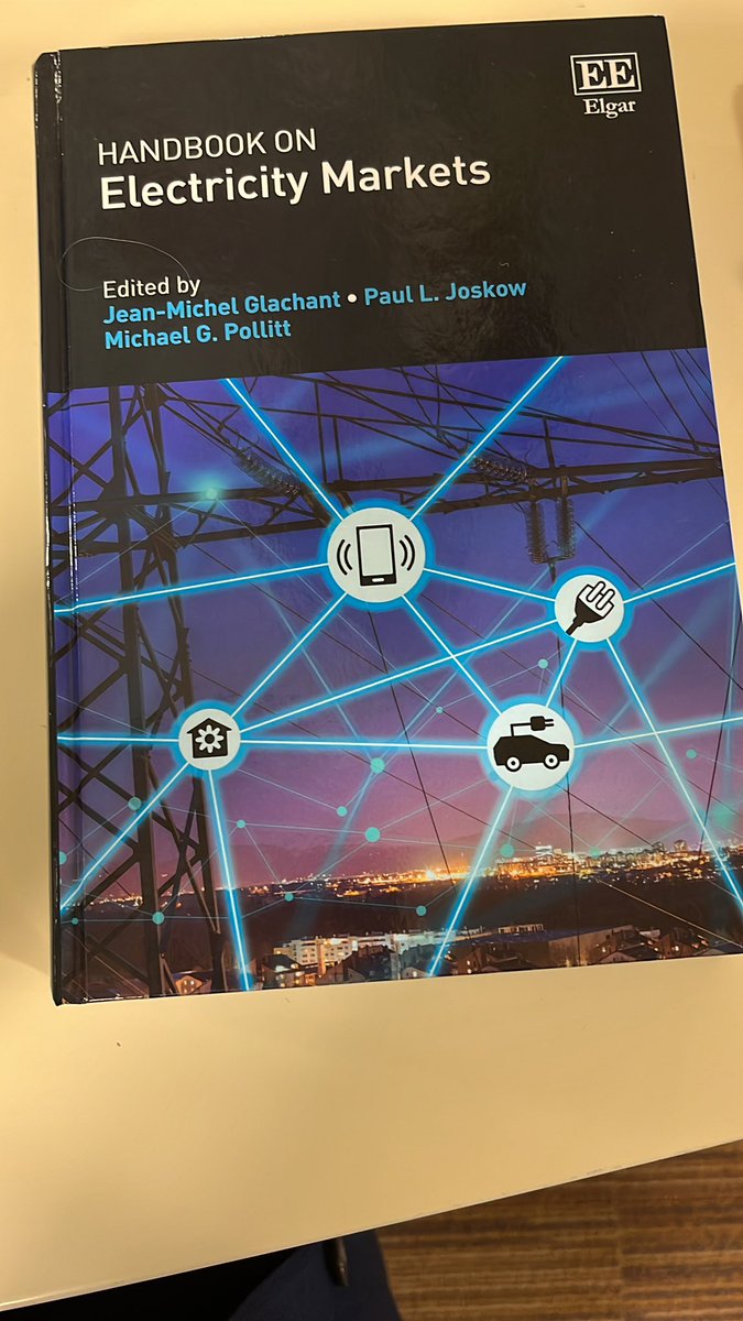 Christmas was early this year @FSR_Energy as I got a marvelous gift from my friend <a href="/JMGlachant/">Jean-Michel Glachant</a> that will fill many evenings during the coming weeks