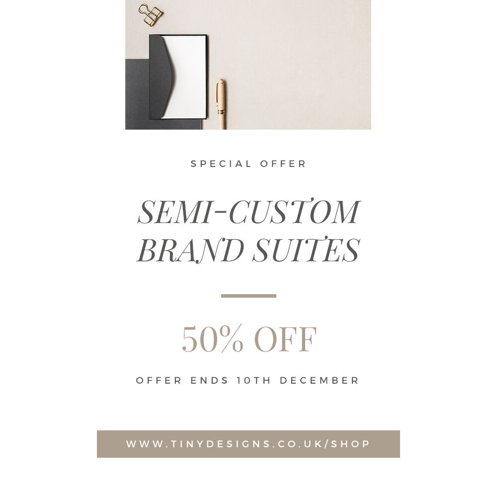 TinyDesignsLtd's tweet photo. For 2 weeks only I'm offering 50% OFF all my semi-custom brand suites!

DM me or email info@tinydesigns.co.uk for more details.

#specialoffer #semicustombrandkit #semicustombranding #branding #branddesigner #designer #creatives #creativeoffer #brandyourbusiness #graphicdesigner https://t.co/gDqNu9qAJW