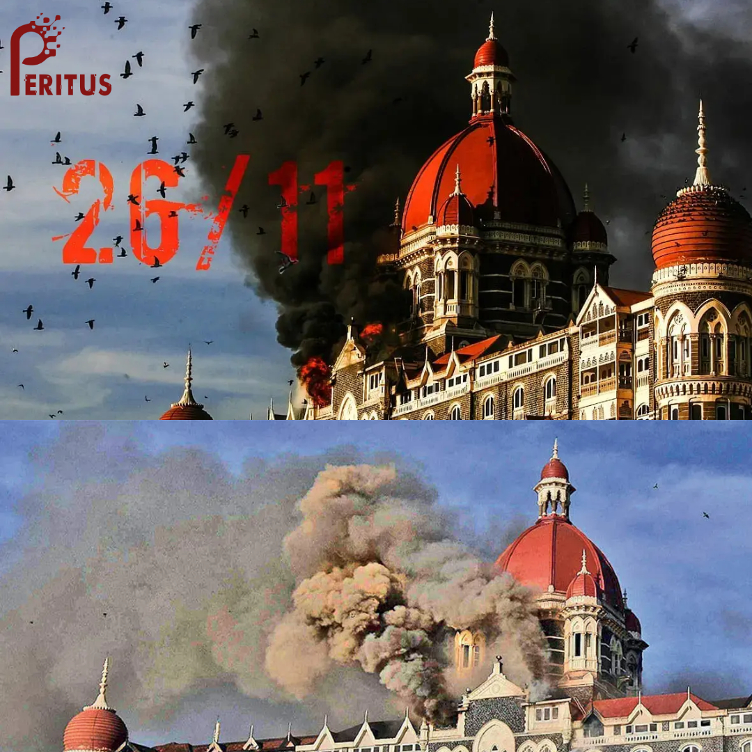 PeritusInfotech's tweet photo. Remembering the innocent lives &amp; saluting the brave martyrs who lost their lives in 26/11 terror attack in Mumbai.
#MumbaiTerrorAttack #26November https://t.co/NcXLLMgtn9