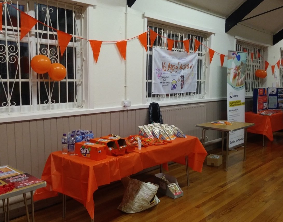 BethMember's tweet photo. Pleased the event went well, to coincide with #16DaysofActivism2021, a campaign against gender based violence! @acorns_project #16Days #ItsWhatWeDo https://t.co/55XzfIrYix