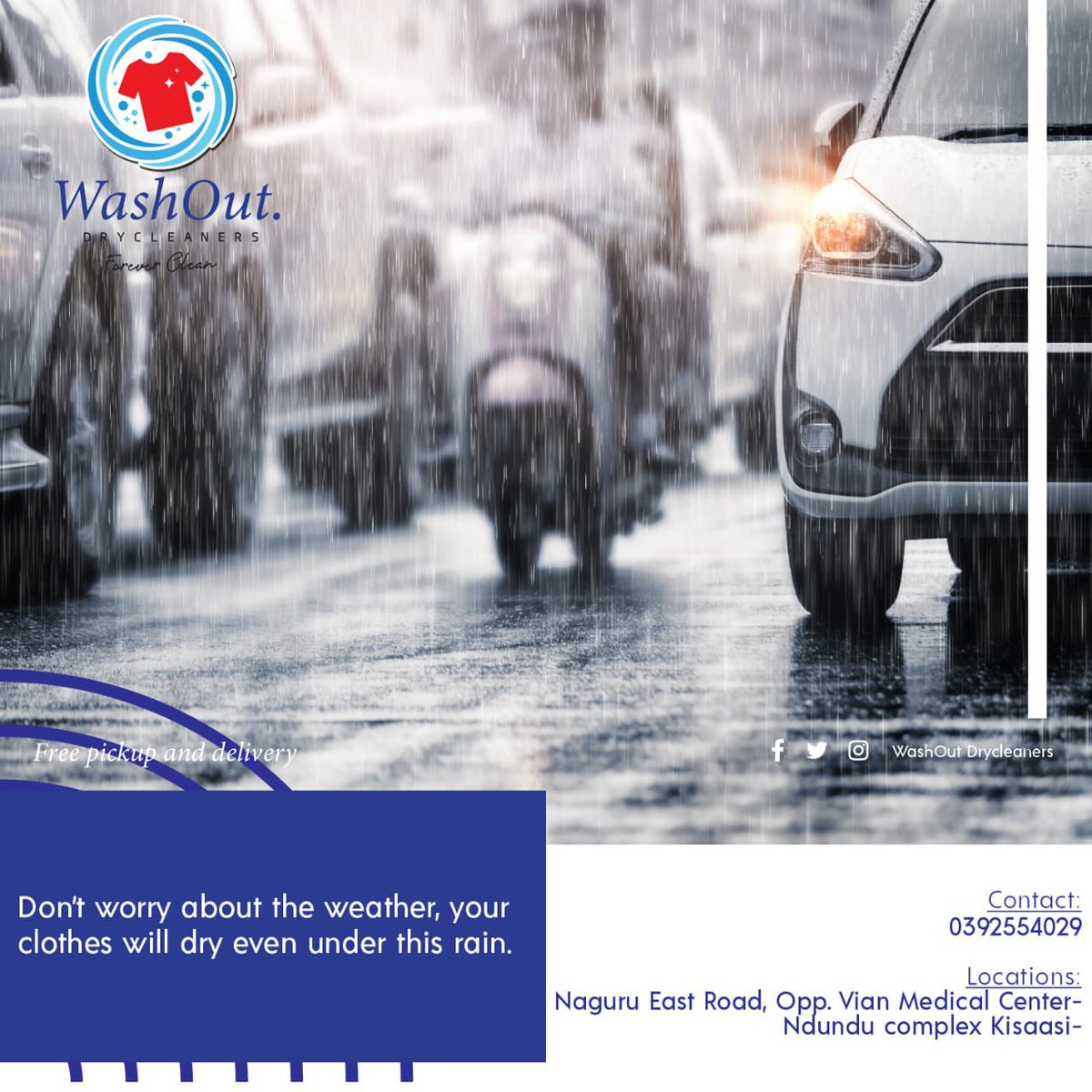 WashOutDryclean's tweet photo. Rain is an illusion https://t.co/UPMpvvh0qp
